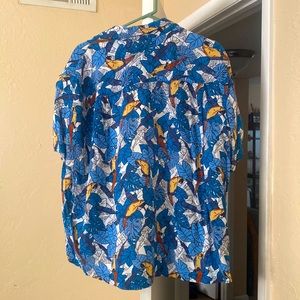 Vintage John Blair Floral Button down